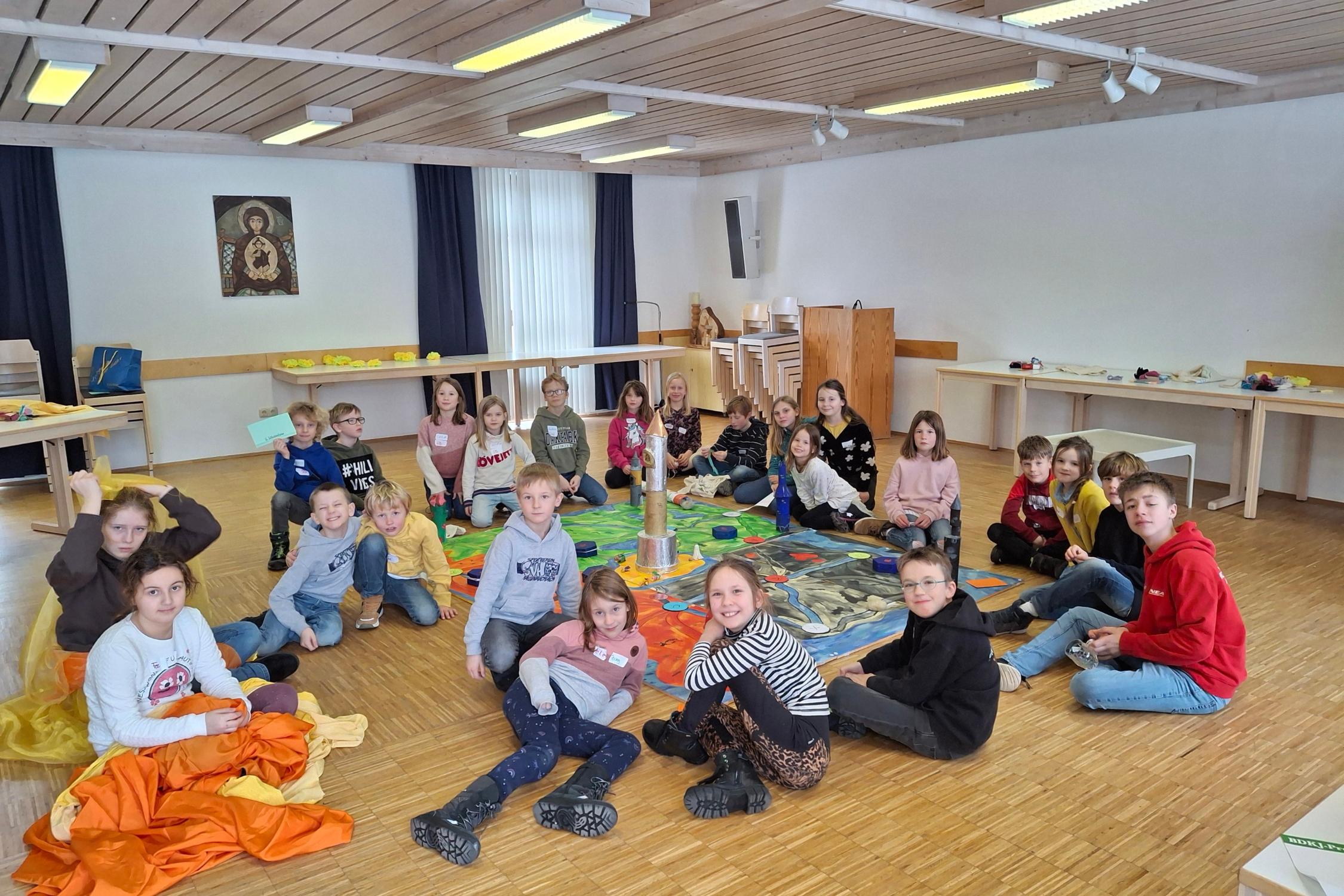 Emskirchner Sternsinger waren in Aubulon