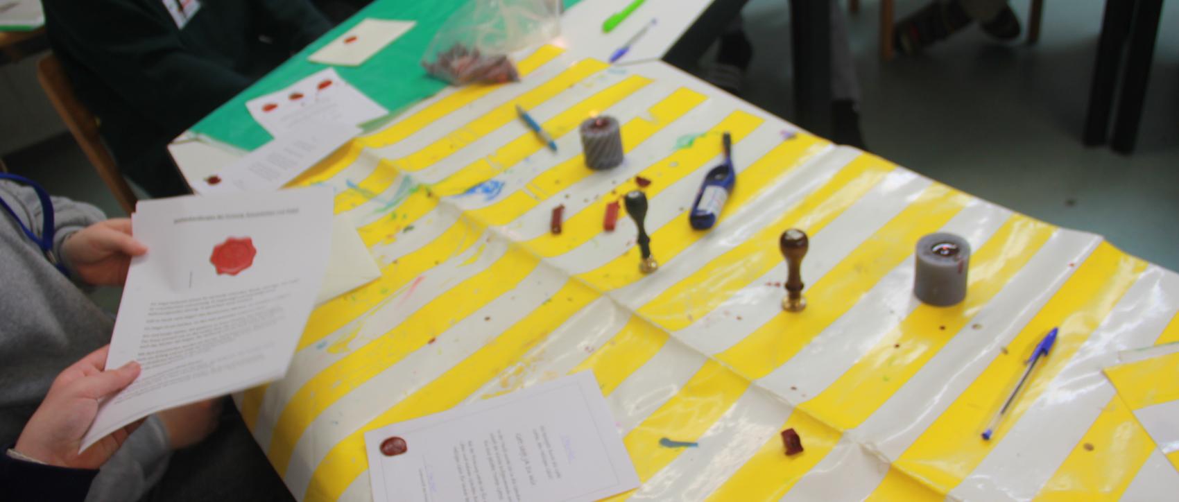 Zum Thema Kreuzzeichen und Siegel durfte versiegelt werden