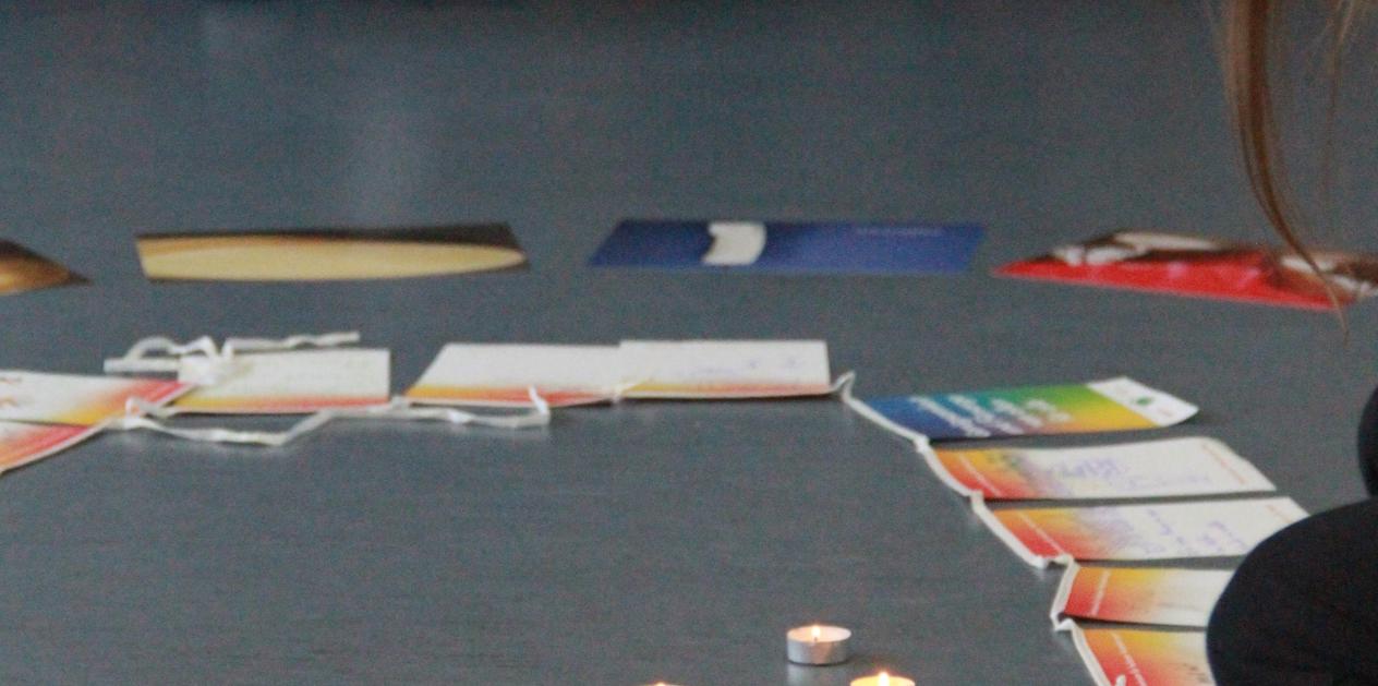 Das Betrachten der Umsetzung der MISEREOR-Wimpel-Aktion