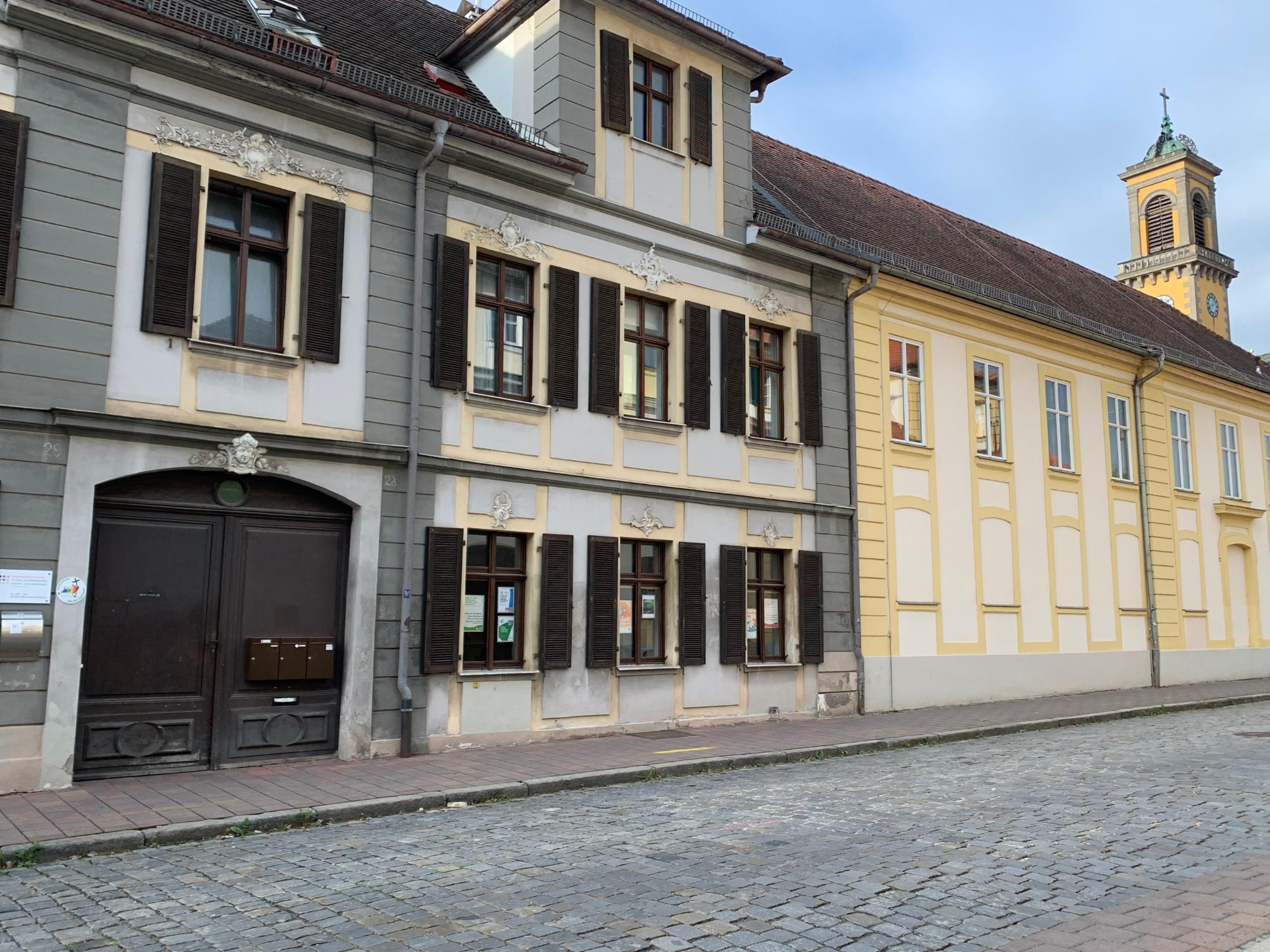 Das Büro der Fachstelle in Ansbach