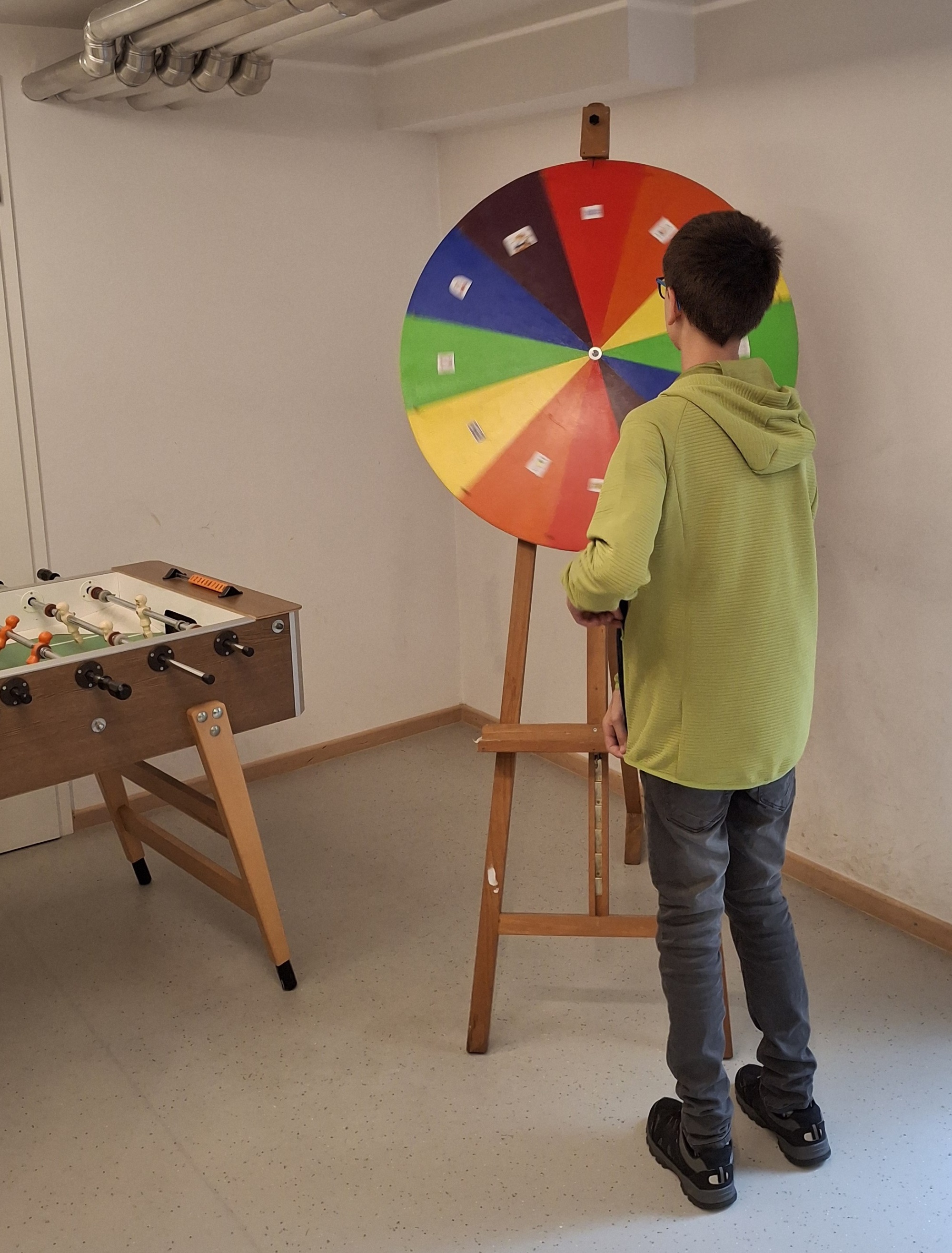 tolle Gewinne auf dem Glücksrad bei der MiniKerwa