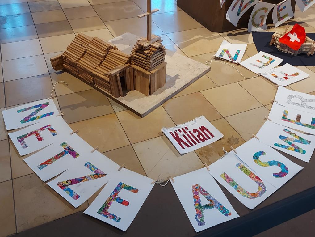 Eine Kirche St. Kilian wurde von den Kindern erbaut.