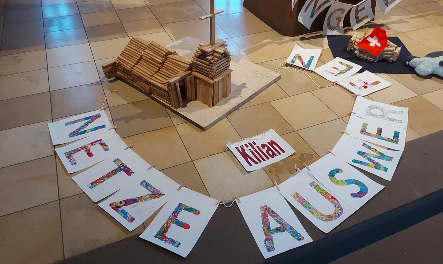 Eine Kirche St. Kilian wurde von den Kindern erbaut.