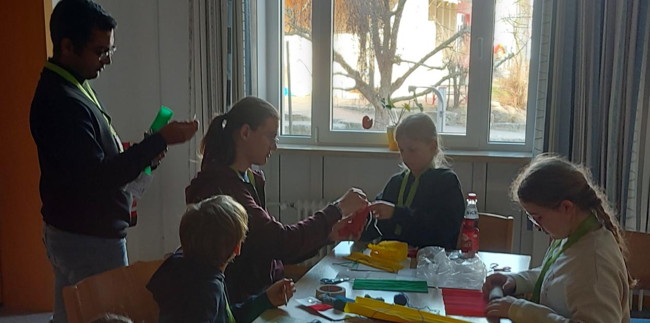 Basteln der Segensbonbons