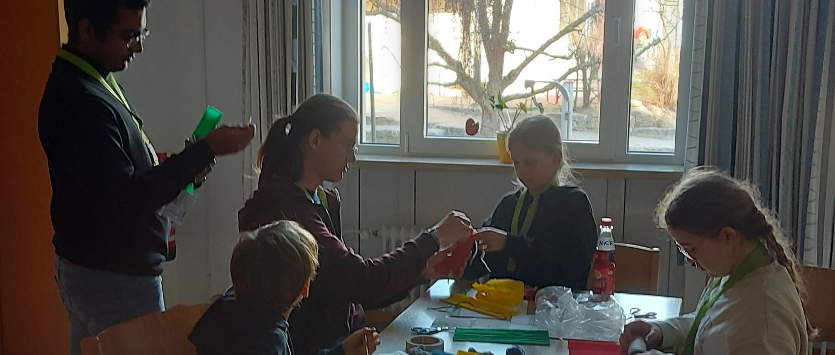Basteln der Segensbonbons