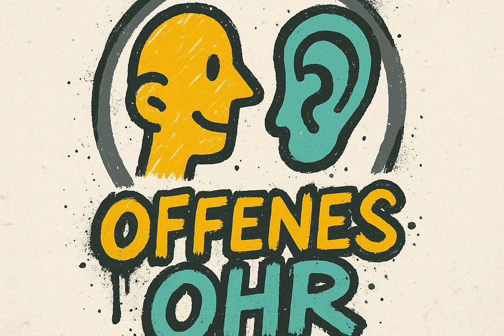 Das offizielle Logo für das Projekt 'Offenes Ohr'