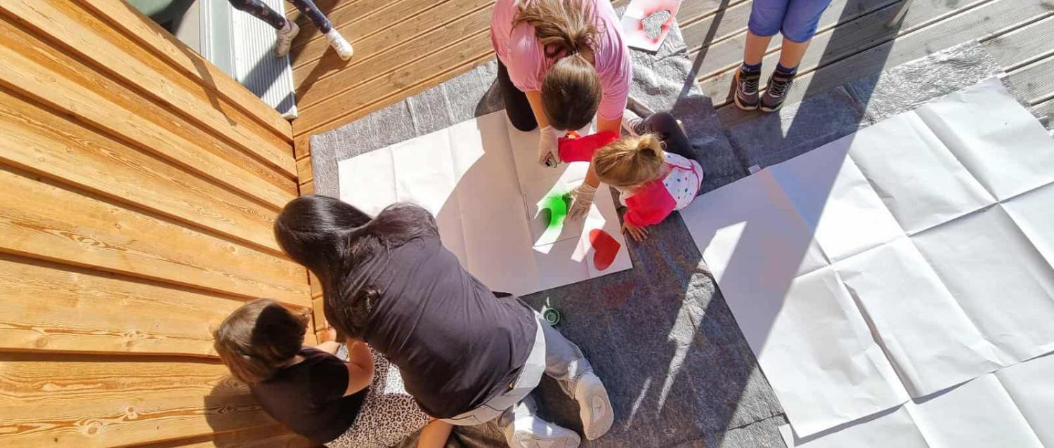 Plakatwandaktion 2025 der Kindergruppe St. Johannis Rothenburg