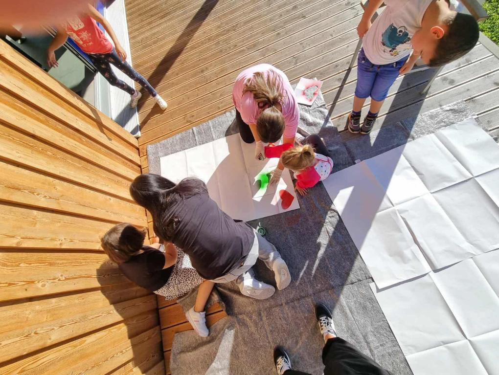 Plakatwandaktion 2025 der Kindergruppe St. Johannis Rothenburg