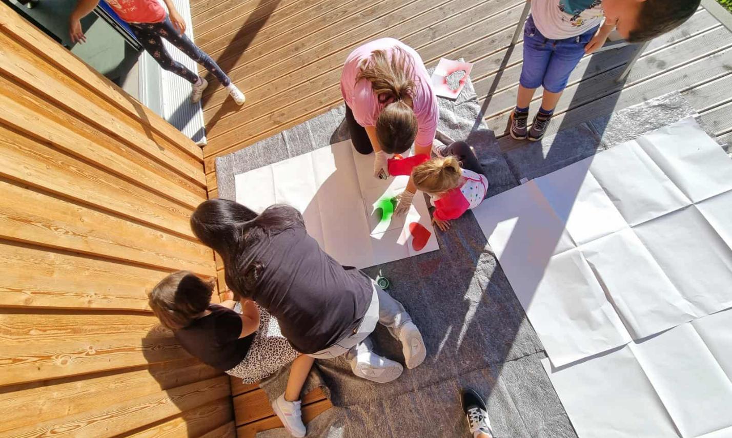 Plakatwandaktion 2025 der Kindergruppe St. Johannis Rothenburg