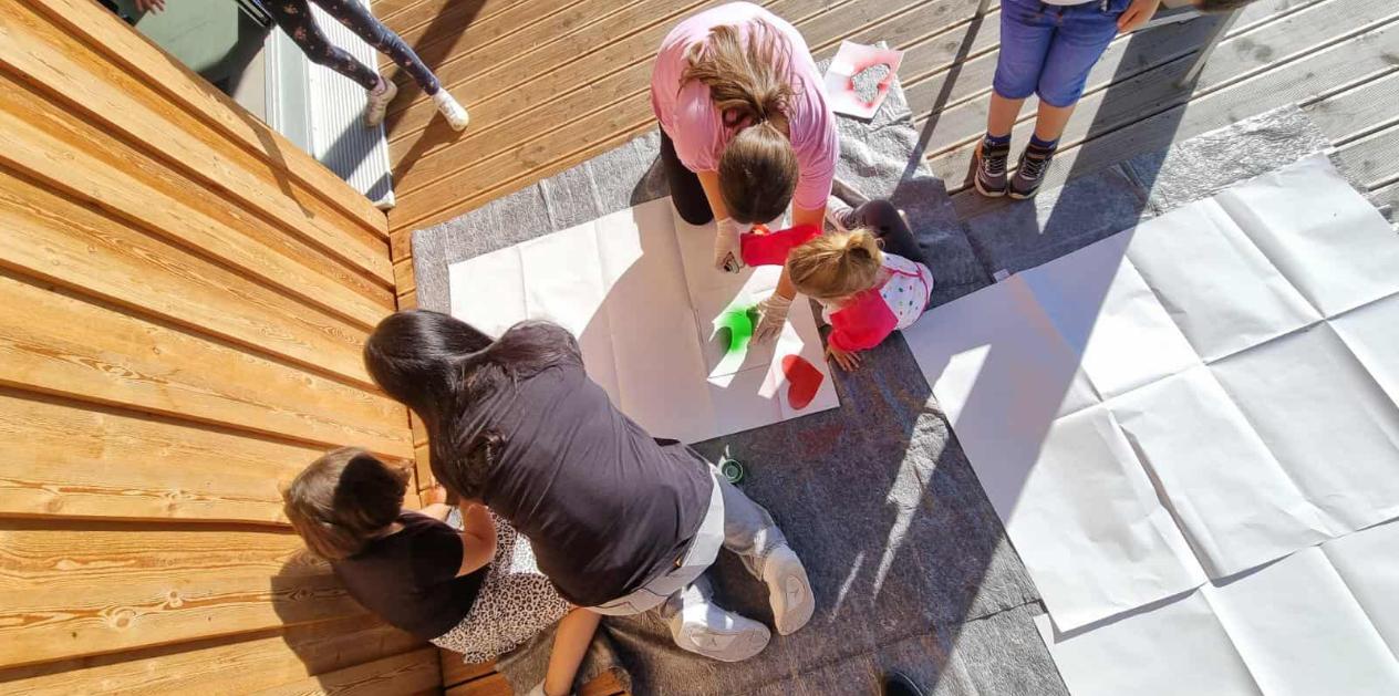 Plakatwandaktion 2025 der Kindergruppe St. Johannis Rothenburg