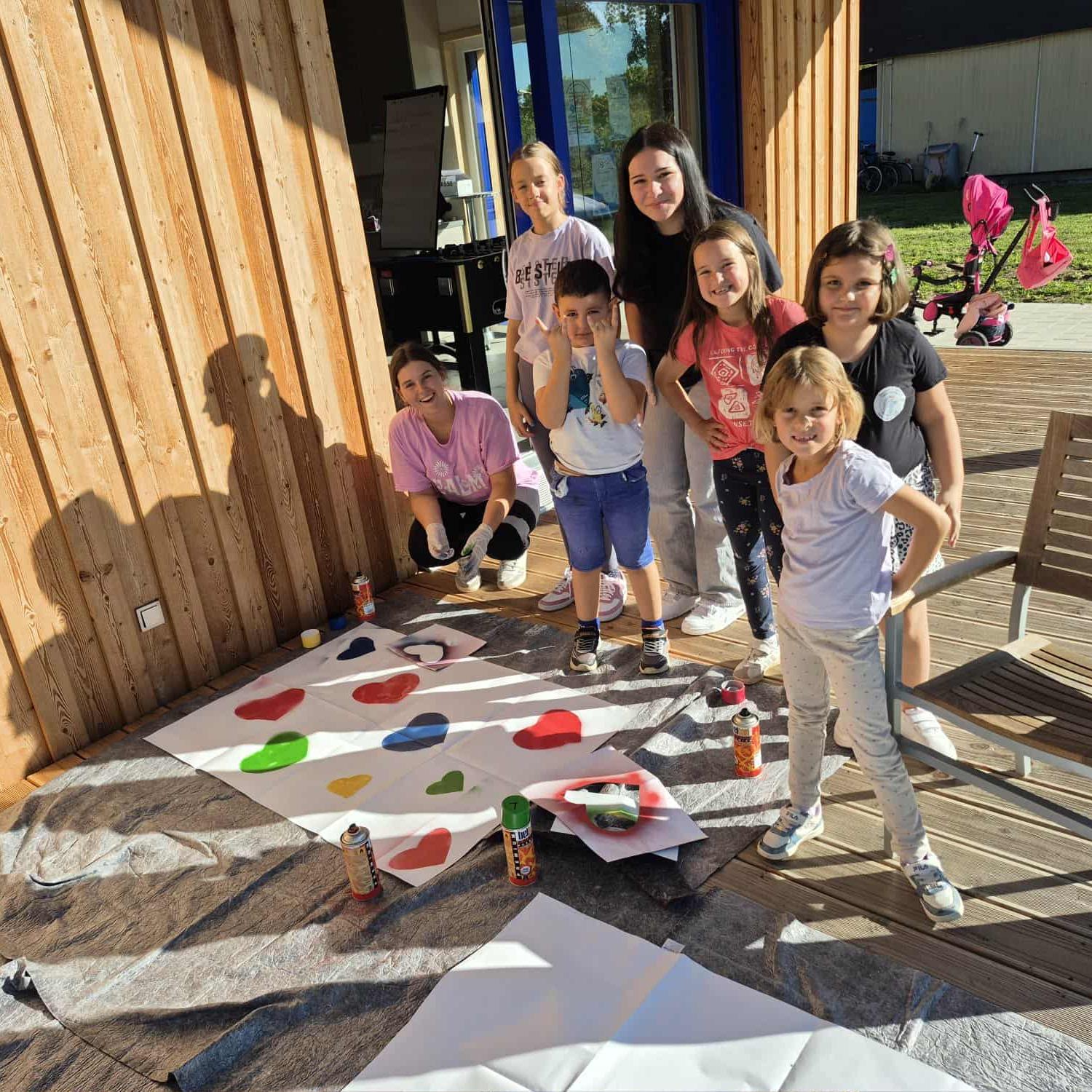 Plakatwandaktion 2025 der Kindergruppe St. Johannis Rothenburg