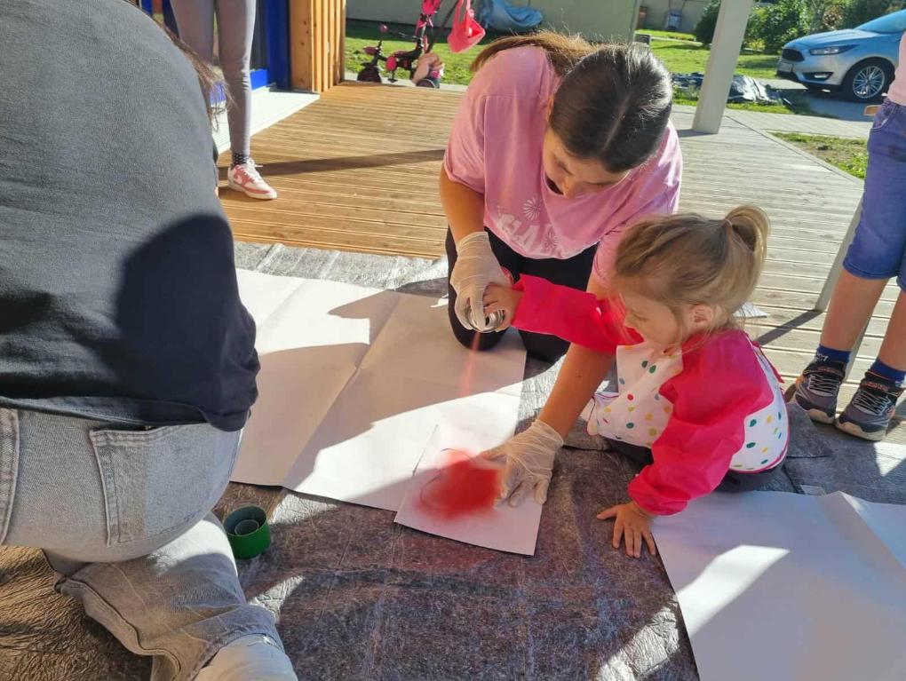 Plakatwandaktion 2025 der Kindergruppe St. Johannis Rothenburg