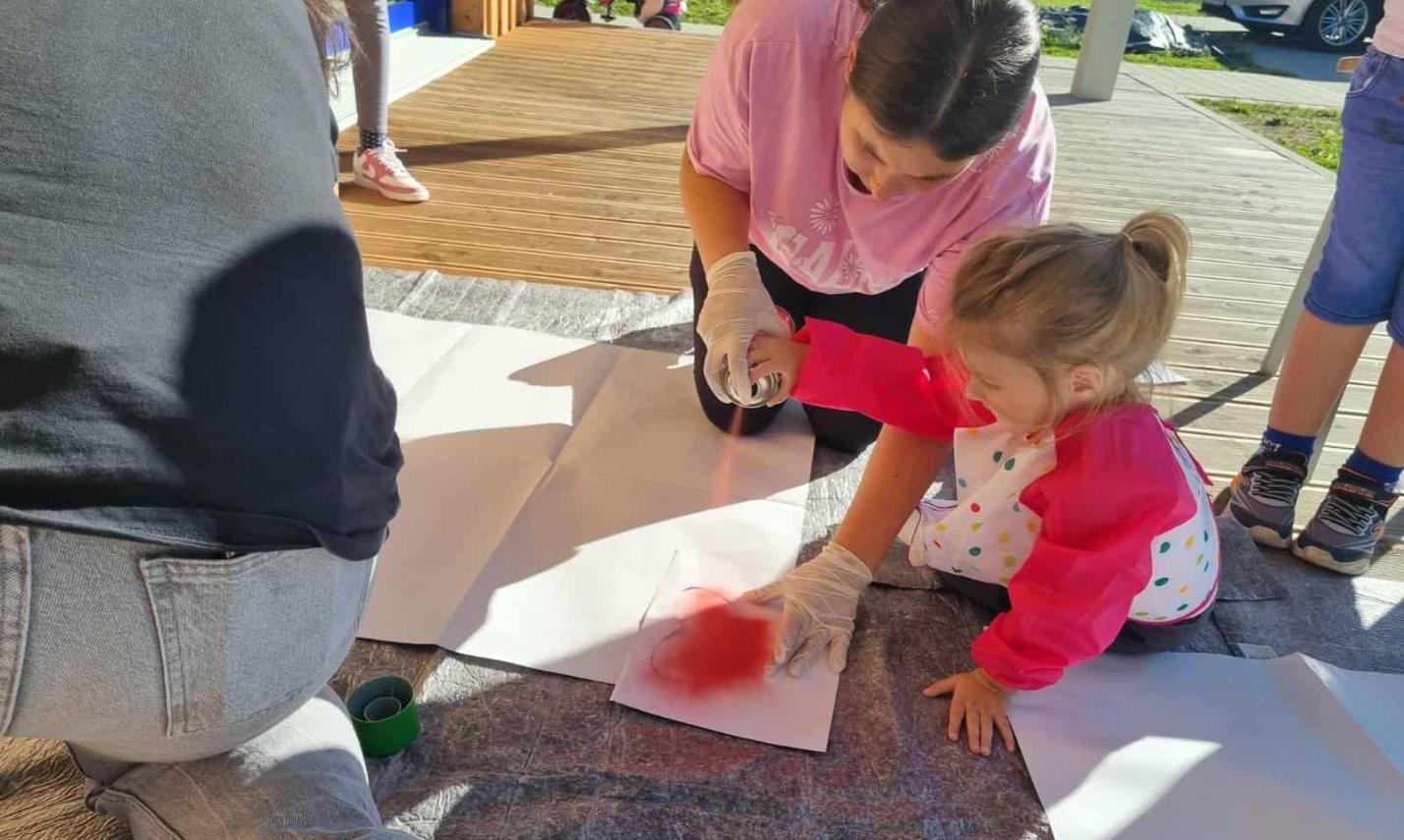 Plakatwandaktion 2025 der Kindergruppe St. Johannis Rothenburg